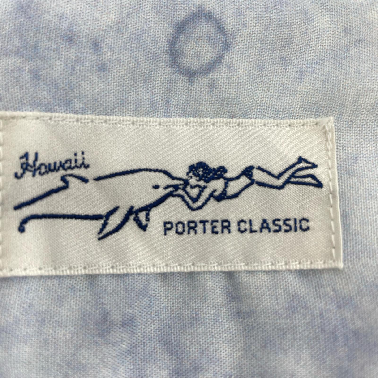 半袖シャツ Porter Classic Disney Mickey レーヨンアロハシャツ L