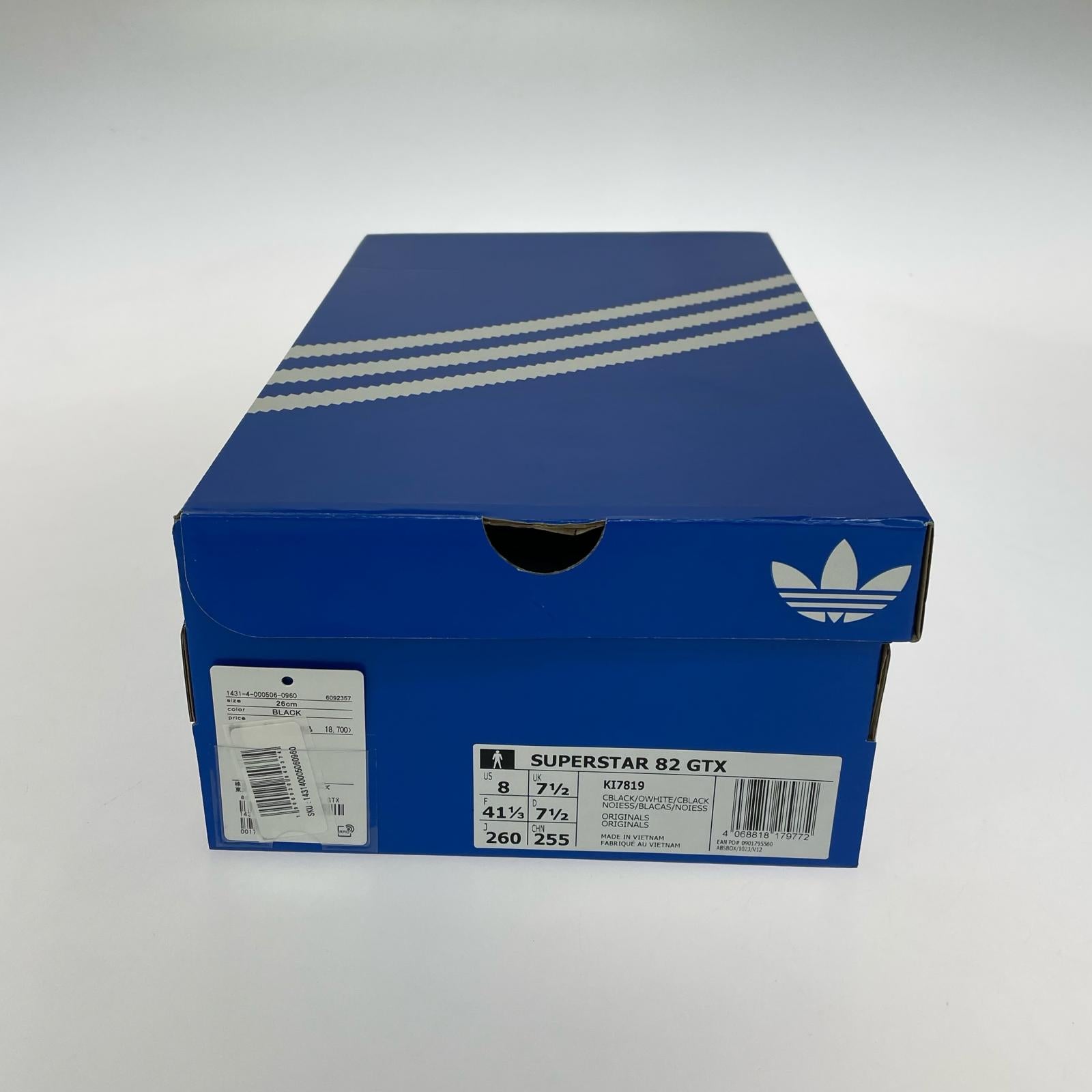 スニーカー SUPERSTAR 82 GTX for Japan 26.0㎝ 26cm (US8 UK7 1/2 EU42) ブラック
