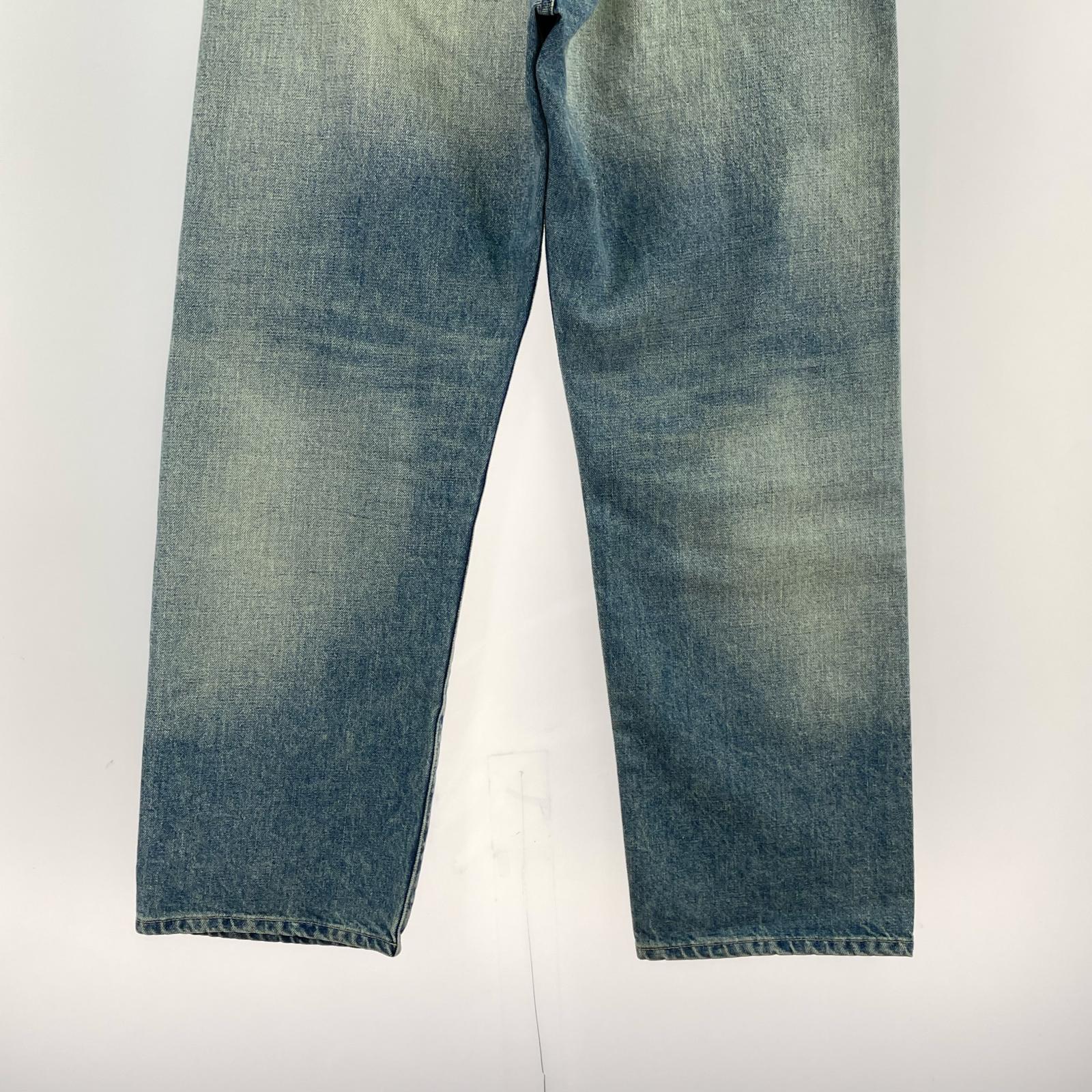 デニムパンツ X OOTD . WASHED 252 DP-BASIC DENIM PANTS (L) 252SPODN-PTM01 L
