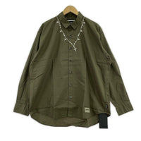 長袖シャツ NEIGHBORHOOD 22AW CROSS EMBROIDERY SHIRT M