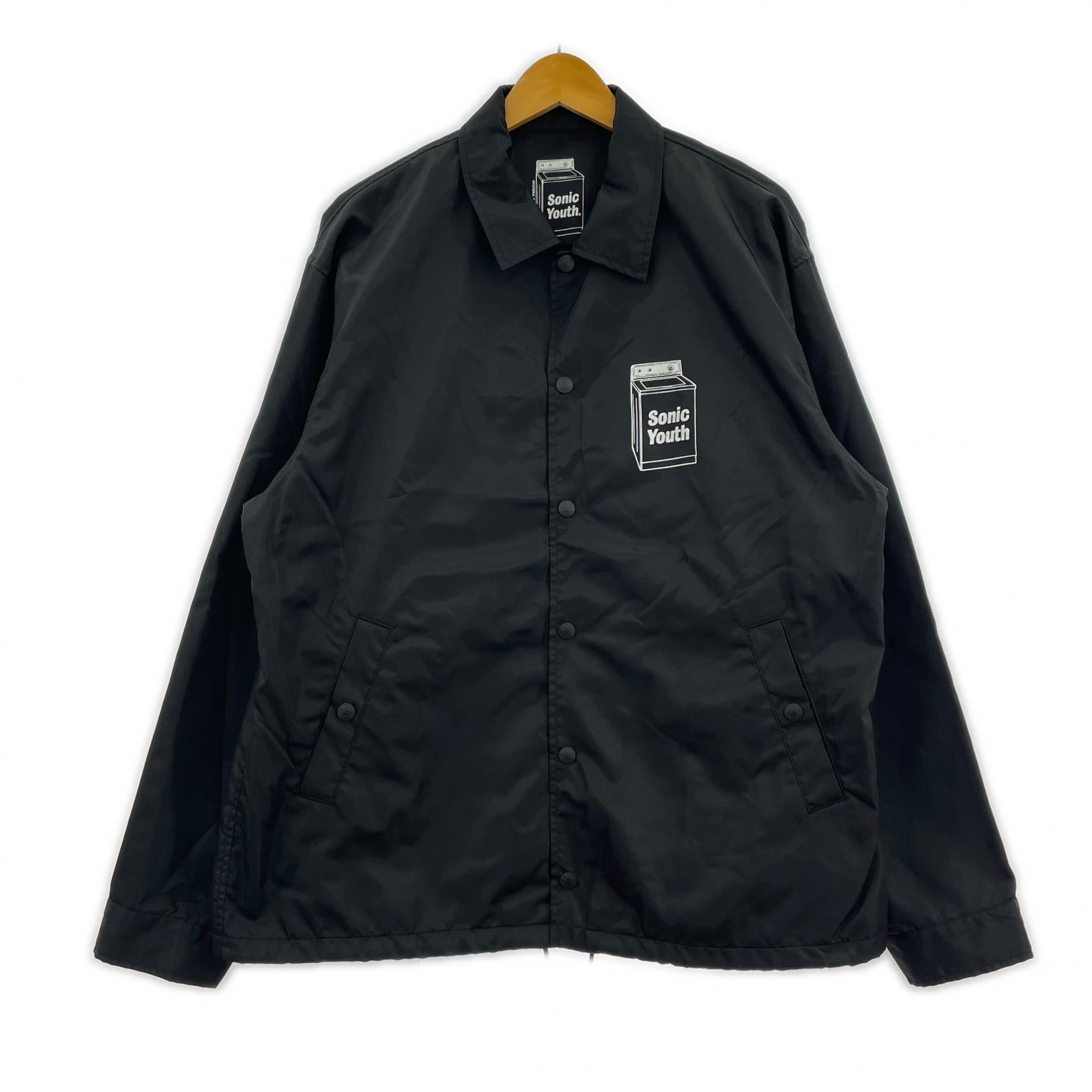 ジャケット SONIC YOUTH/WASHING MACHINE Coach Jacket L ブラック