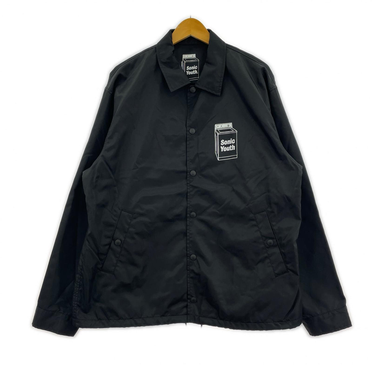 ジャケット SONIC YOUTH/WASHING MACHINE Coach Jacket L ブラック