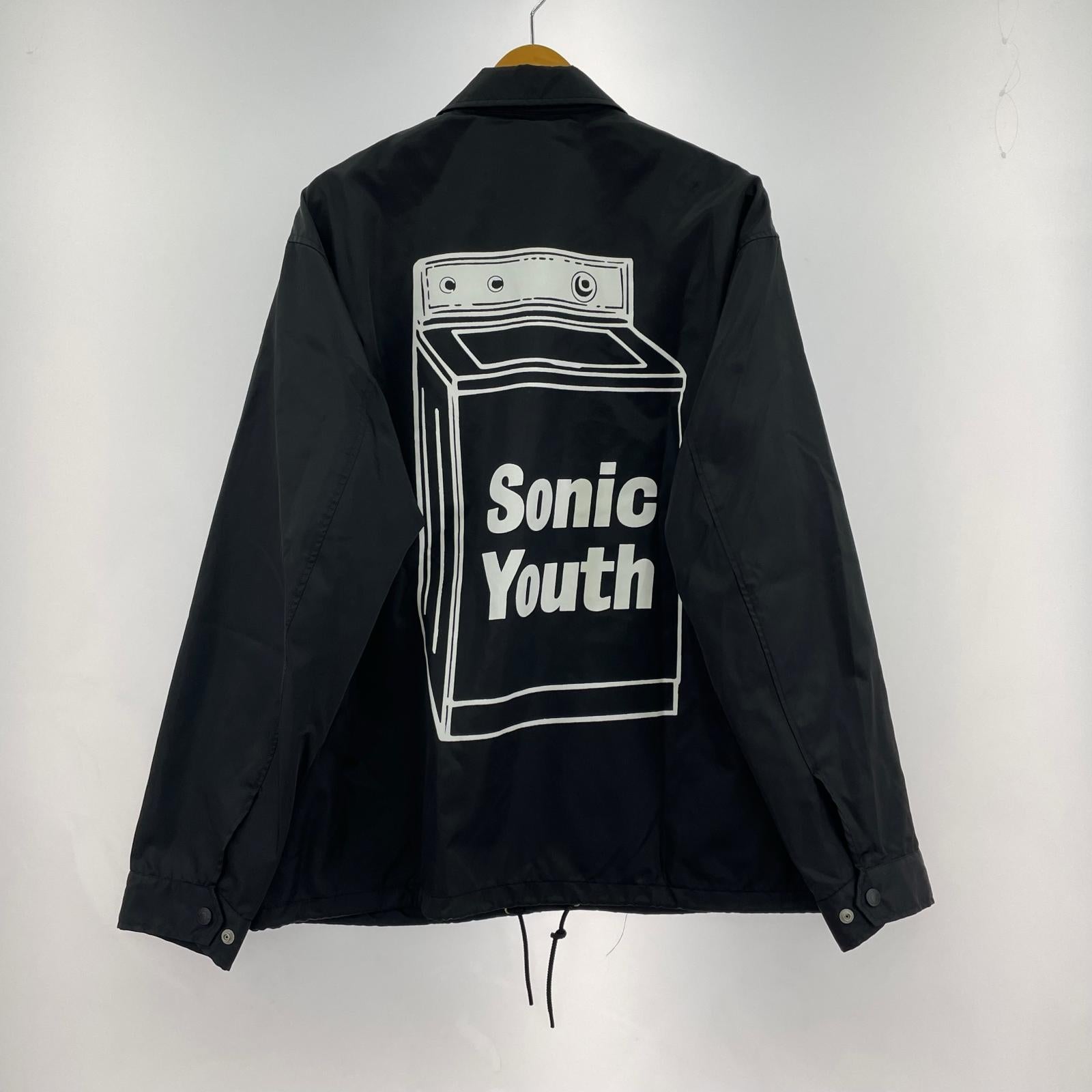 ジャケット SONIC YOUTH/WASHING MACHINE Coach Jacket L ブラック