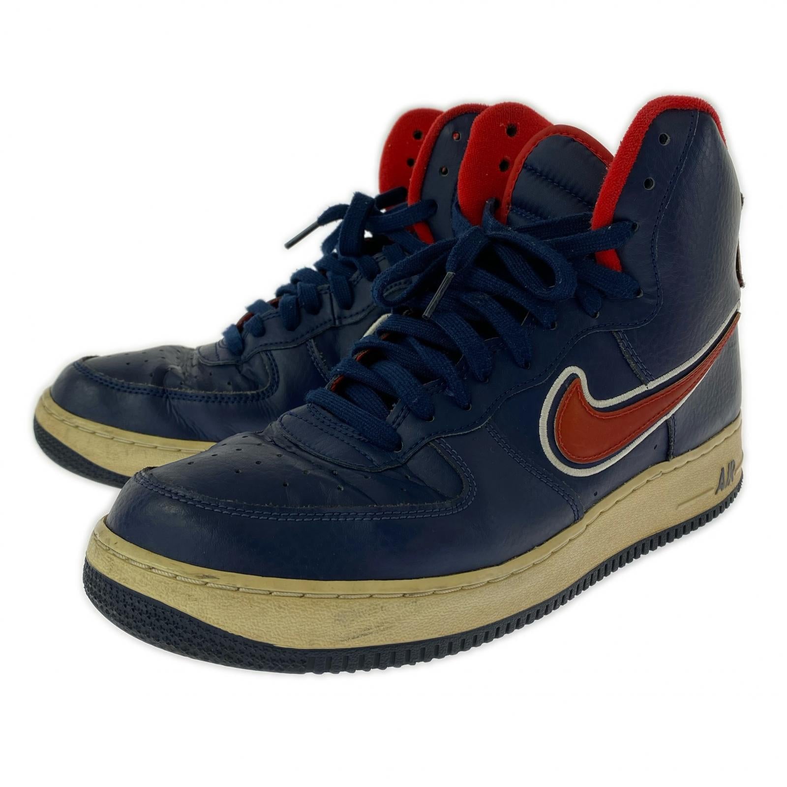 スニーカー NIKE AIR FORCE 1 HIGH 07 29cm (US11 UK10 1/2 EU48) ネイビー