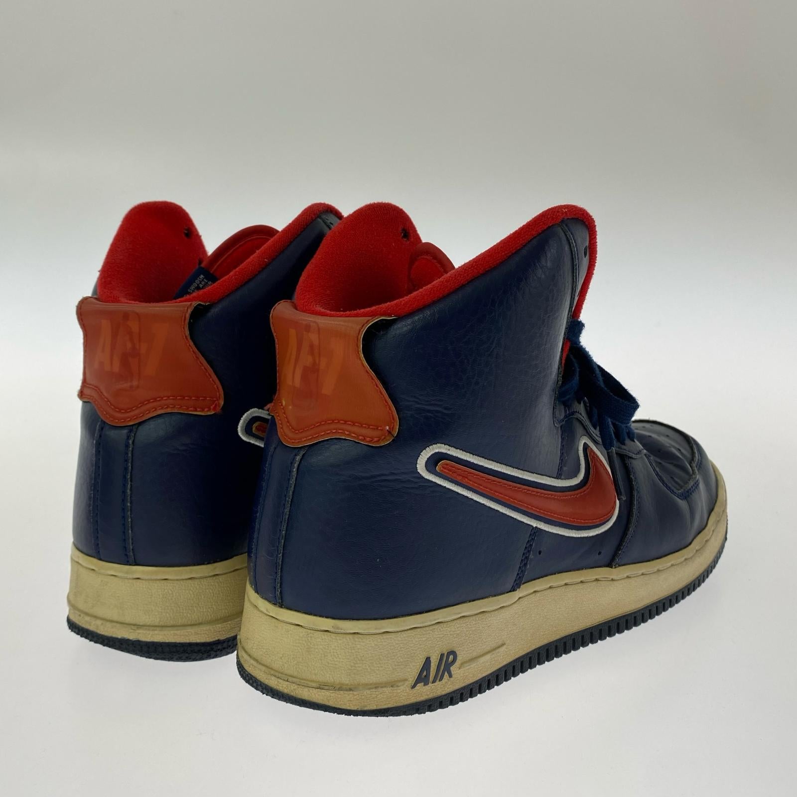 スニーカー NIKE AIR FORCE 1 HIGH 07 29cm (US11 UK10 1/2 EU48) ネイビー
