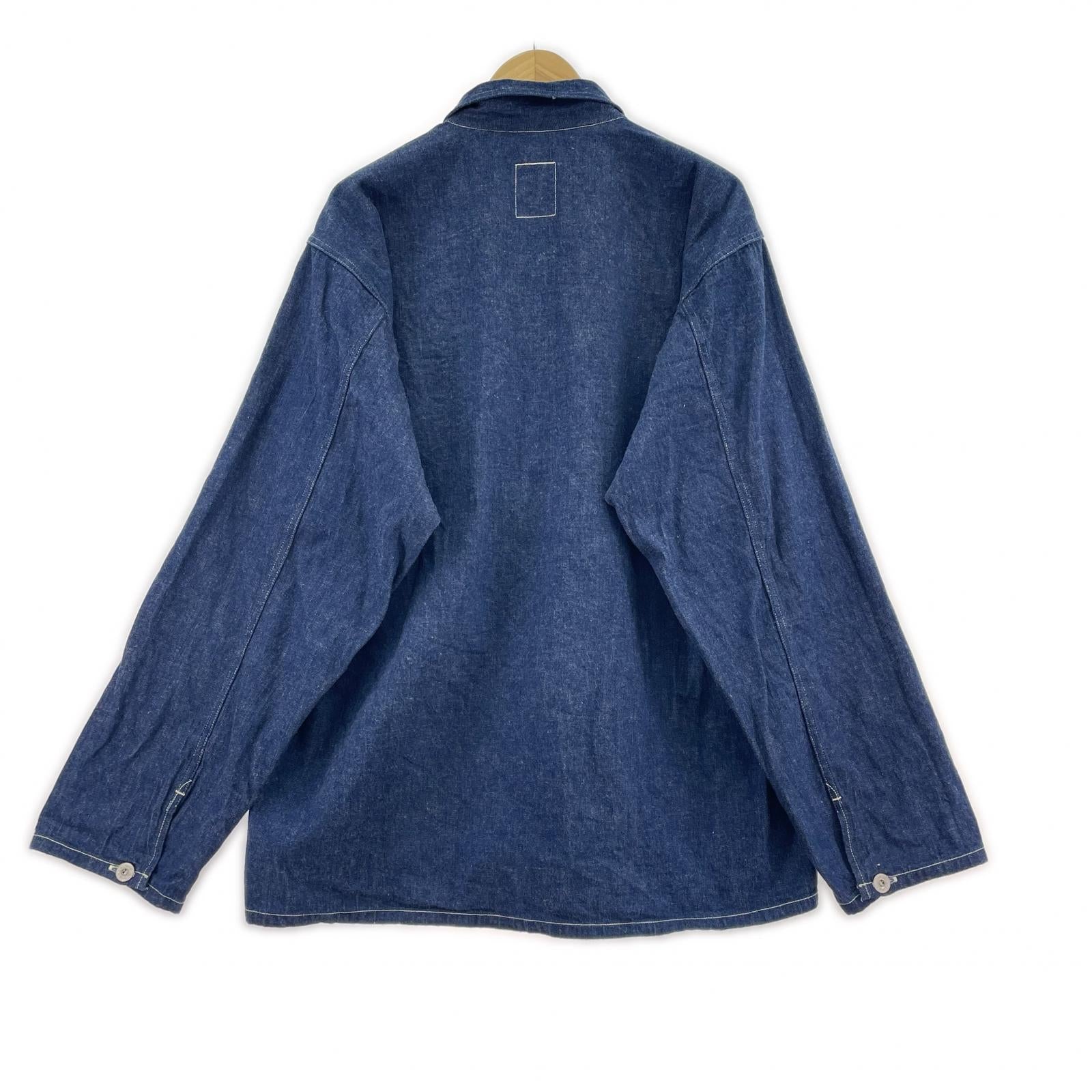 長袖シャツ US.ARMY POシャツ インディゴ