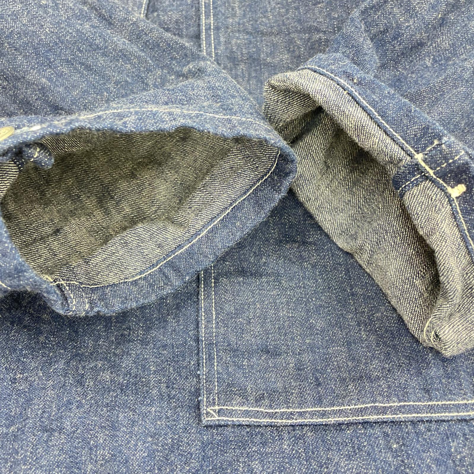 長袖シャツ US.ARMY POシャツ インディゴ