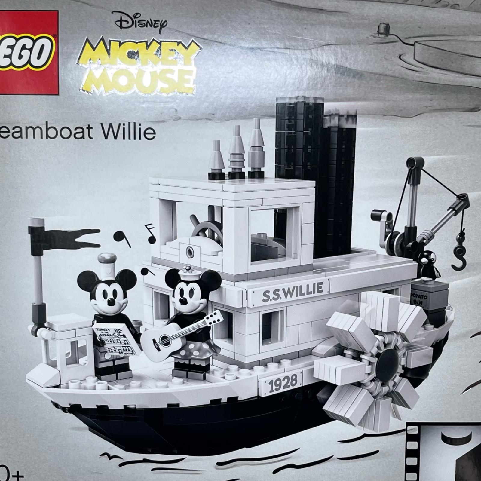 LEGO 21317 蒸気船ウィリー ディズニー/蒸気船ウィリー/Steamboat Willie LEGO/レゴ フィギュア/グッズ