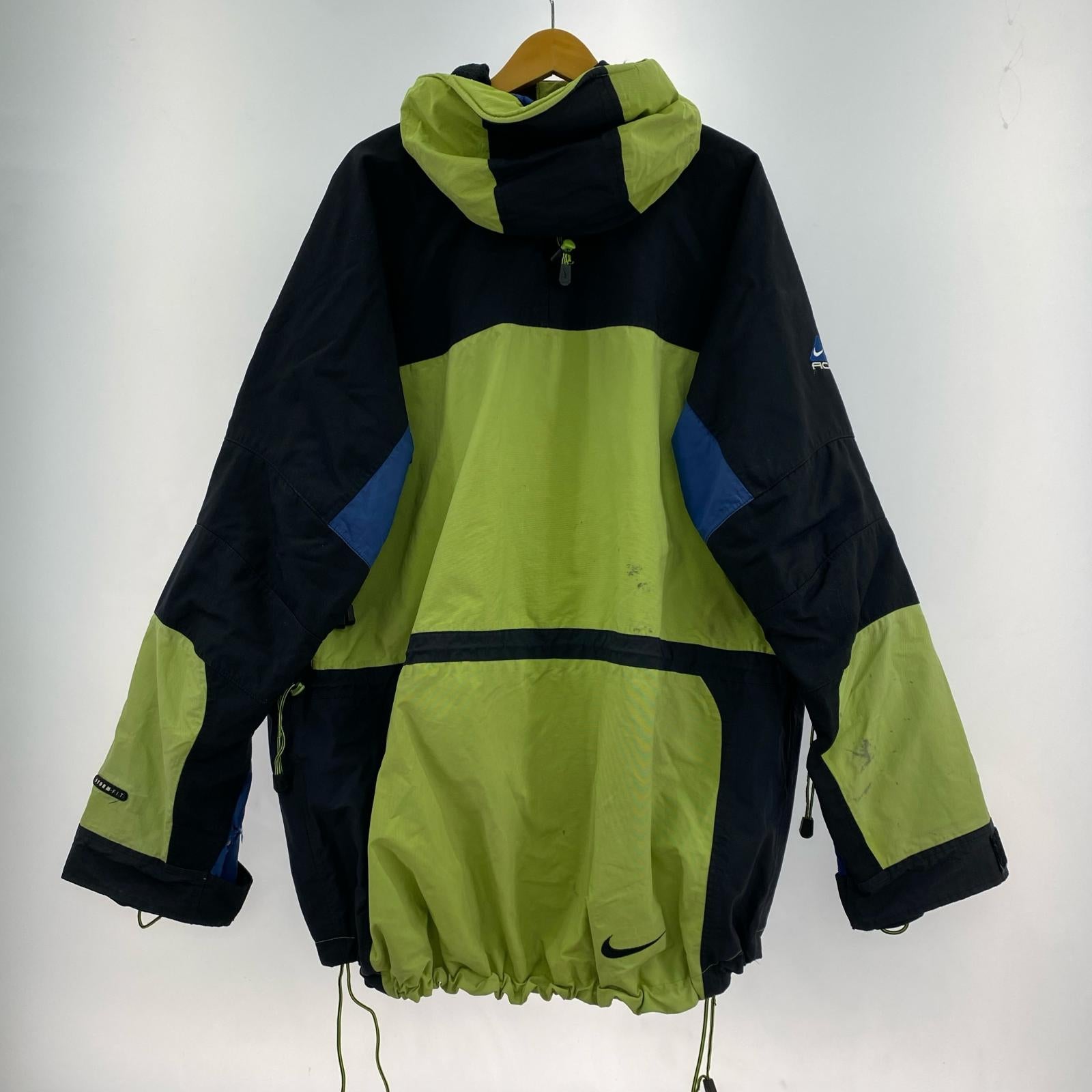 ジャケット ACG LAYER 3 マウンテンジャケット グリーン/ブラック (XL)