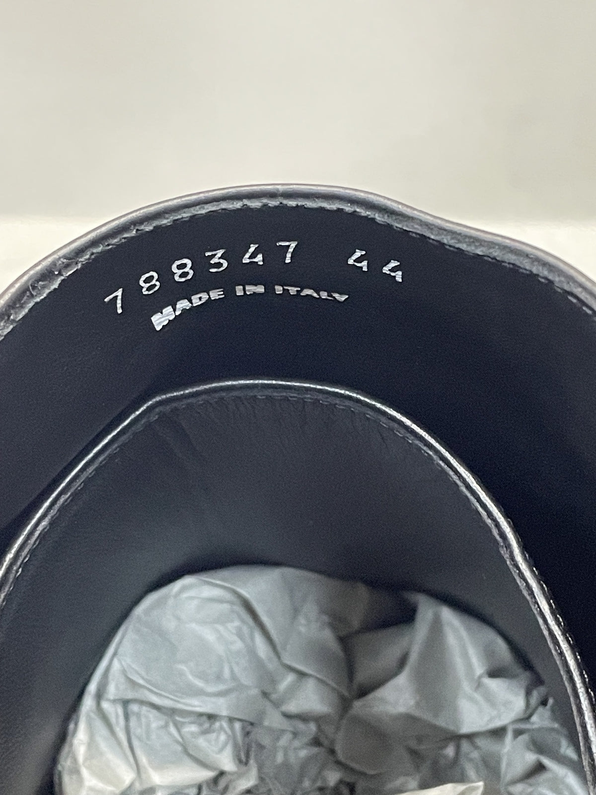 BALENCIAGA FLAT MULE SMOOTH LAMBSKIN レザーミュール 44 黒