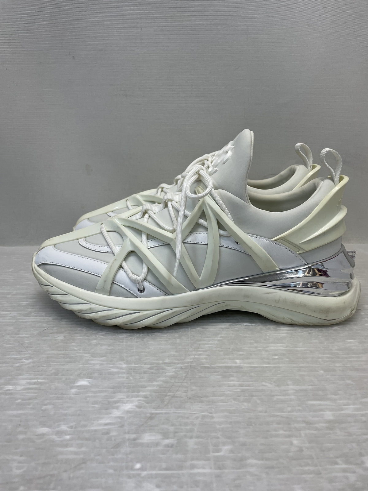 JIMMY CHOO COSMOS/M テクニカルスニーカー 41 白