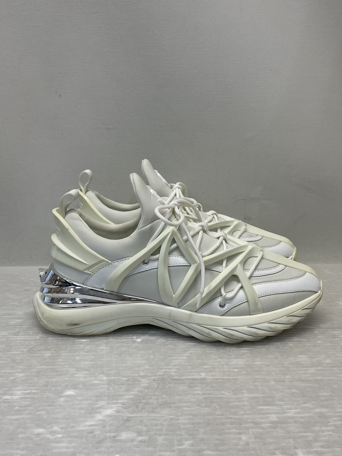 JIMMY CHOO COSMOS/M テクニカルスニーカー 41 白