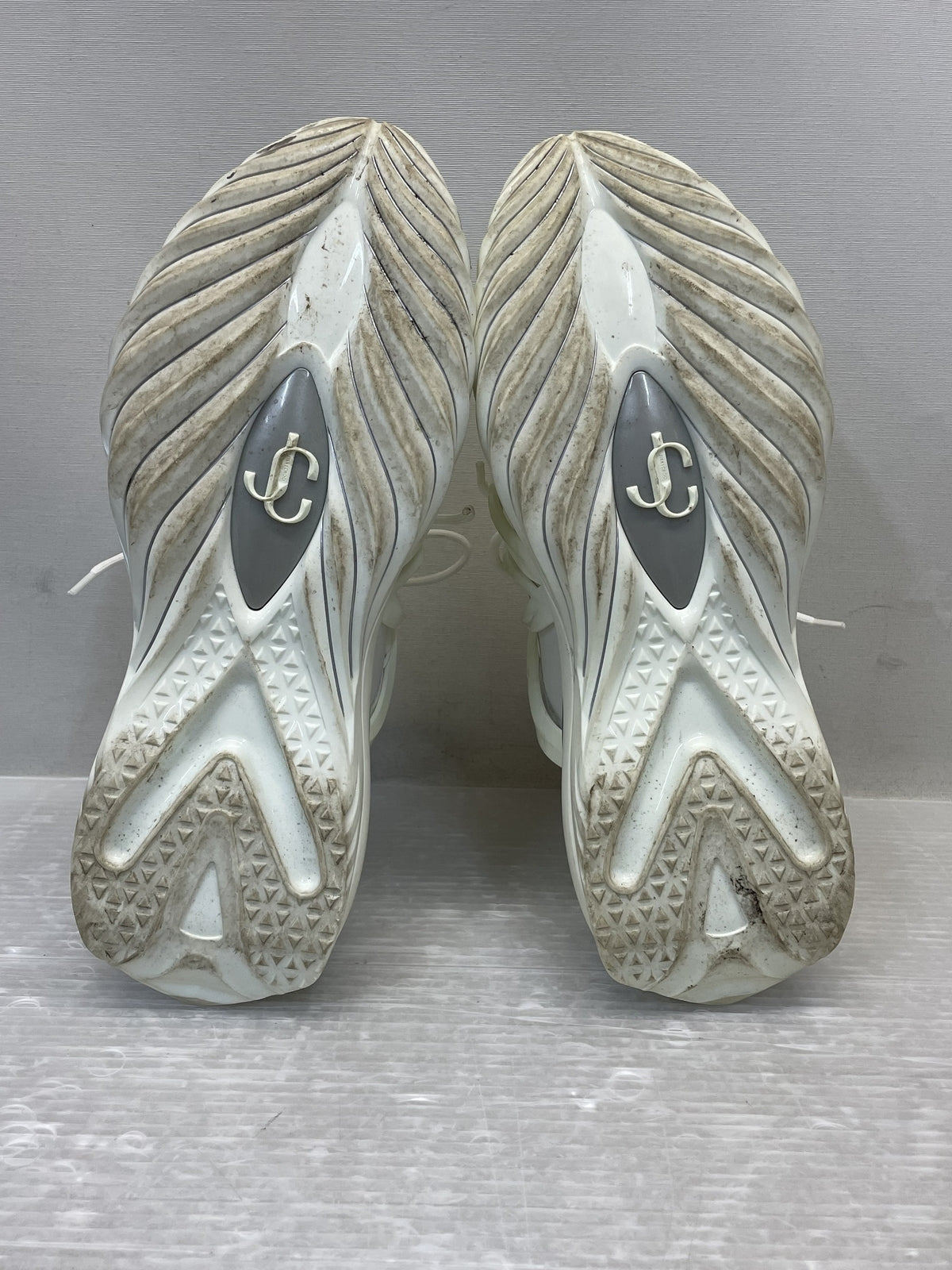 JIMMY CHOO COSMOS/M テクニカルスニーカー 41 白