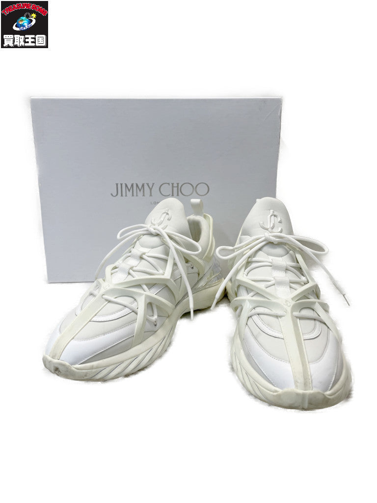 JIMMY CHOO COSMOS/M テクニカルスニーカー 41 白