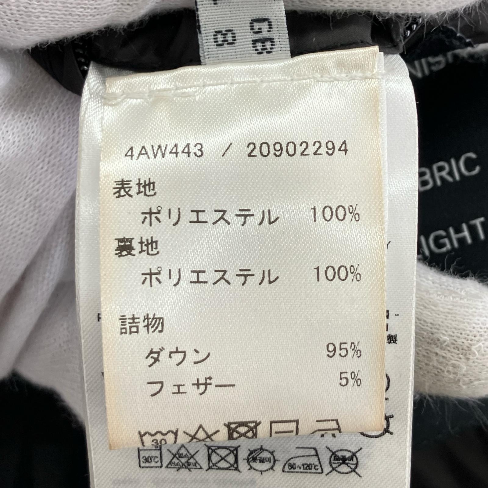 ダウンジャケット COCOON LIGHT Hooded down jacket 40 ブラック