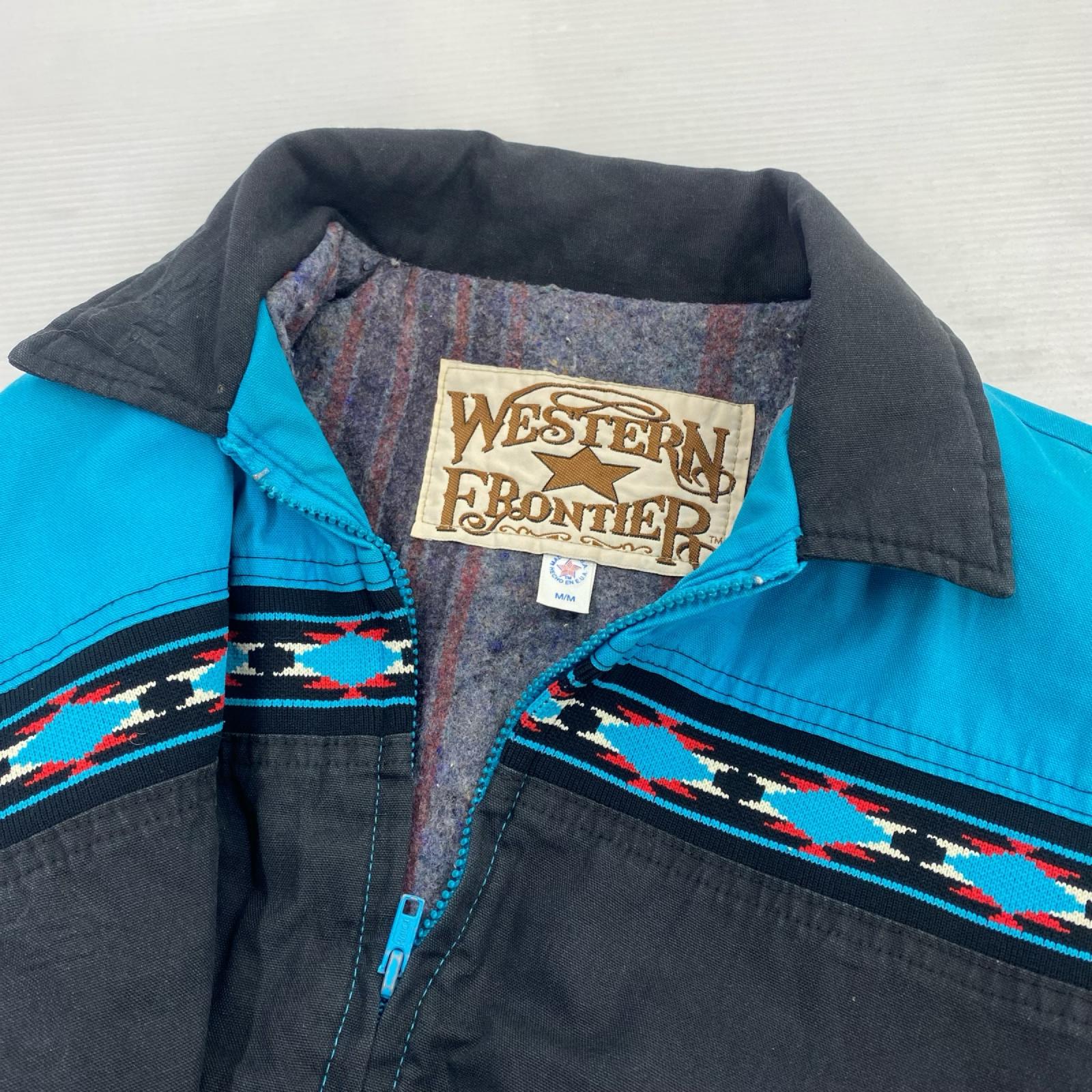 ジャケット WESTERN FRONTIER M M ブルー