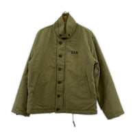 ジャケット Cycle Works N-1 デッキジャケット 38 38 カーキ