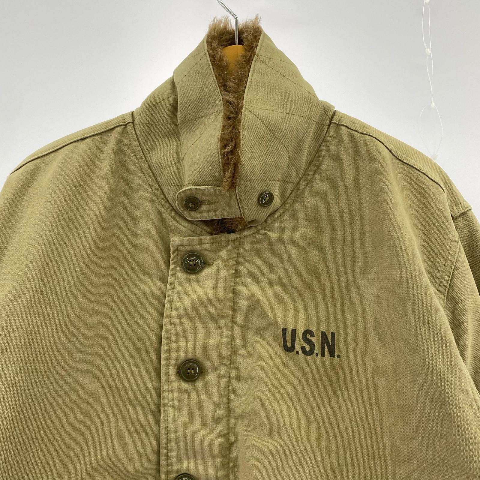 ジャケット Cycle Works N-1 デッキジャケット 38 38 カーキ