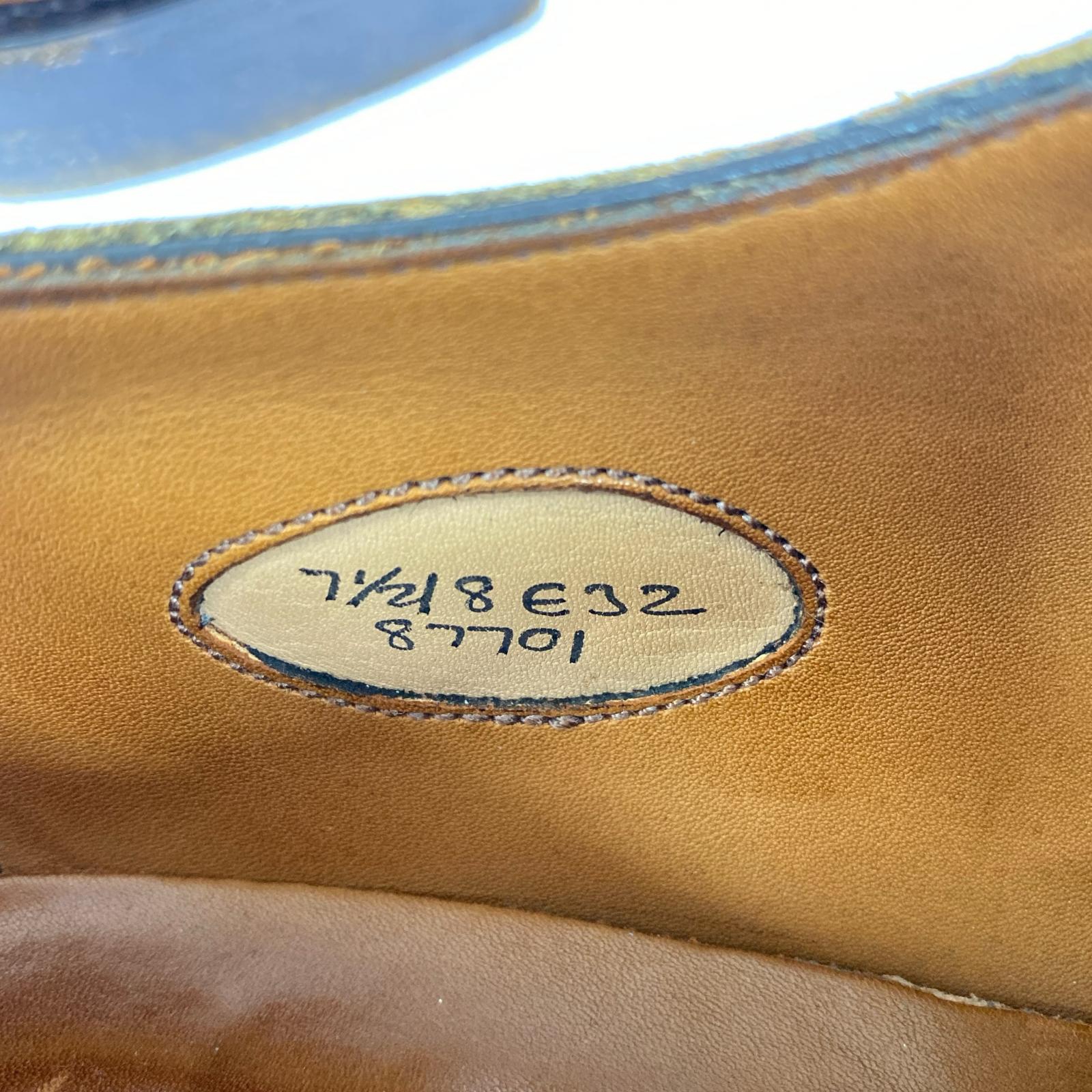 シューズ EDWARD GREEN DOVER Uチップ ブラウン