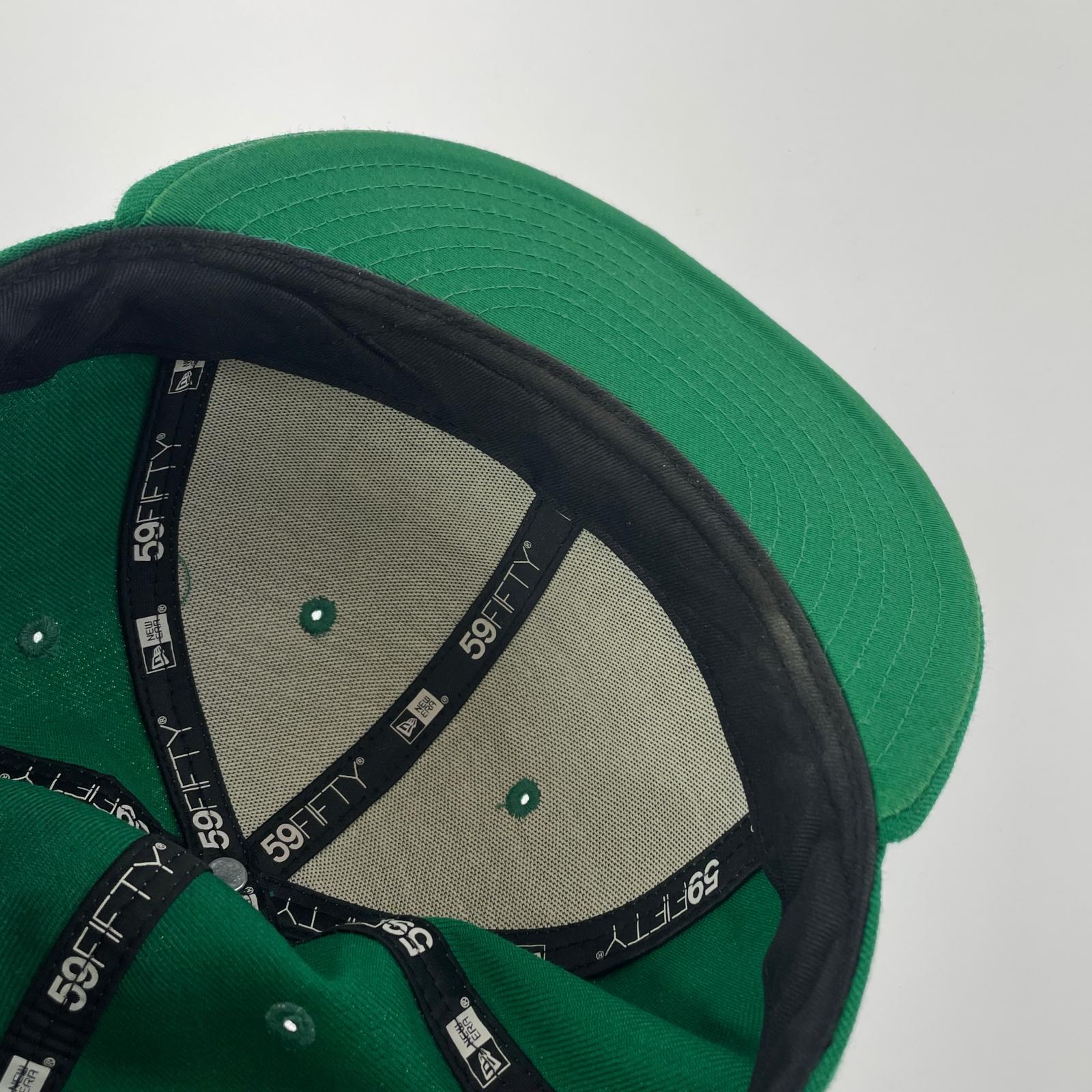 キャップ Logo Piping NEW ERA グリーン