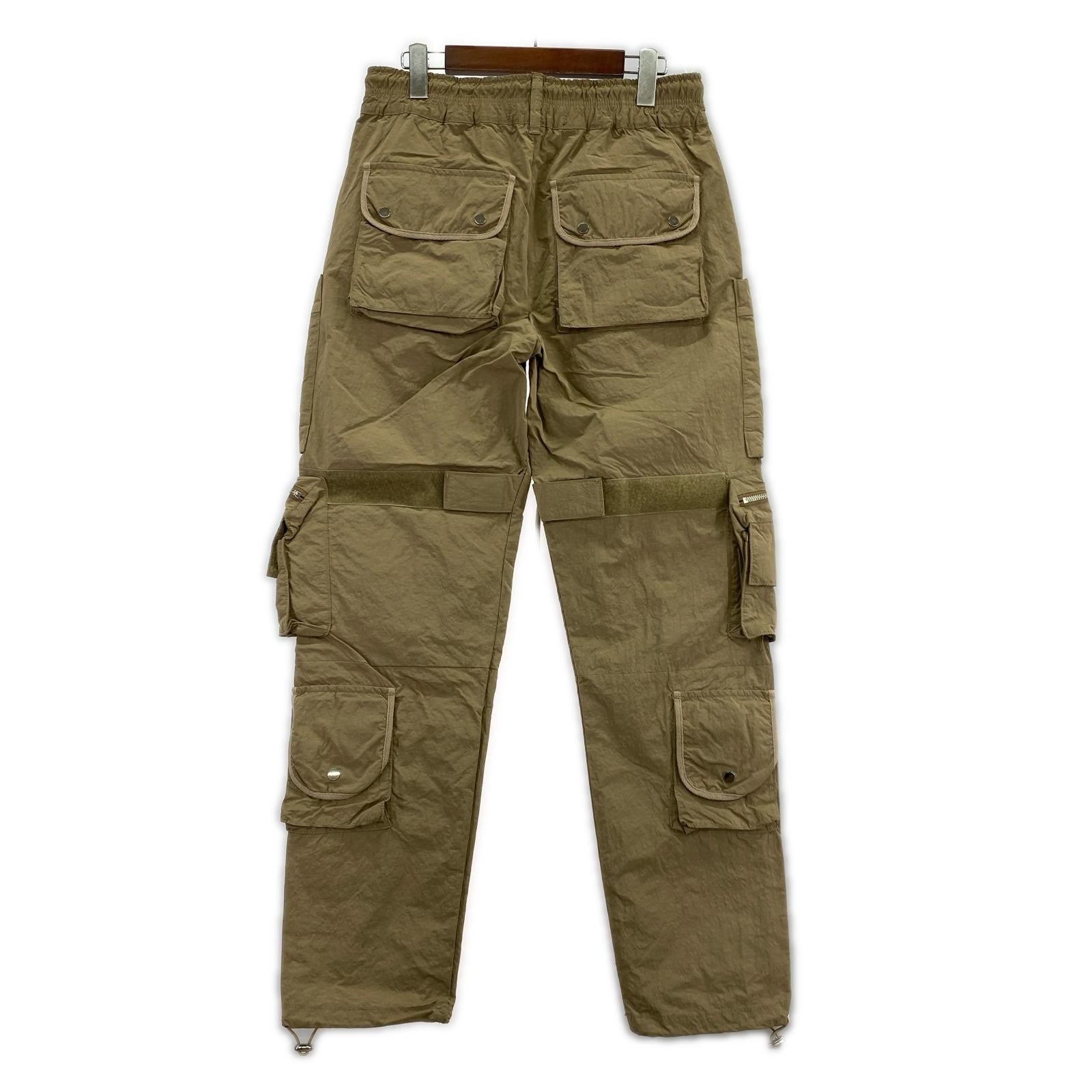 その他ボトムス MLVINCE ナイロンカーゴパンツ ベージュ M M ベージュ