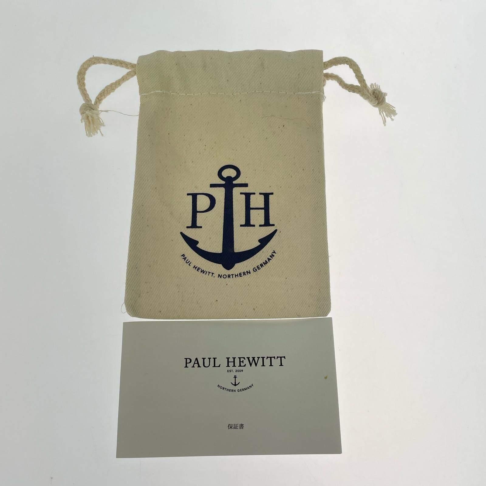 ブレスレット PAUL HEWITT ブレスレット ブラック