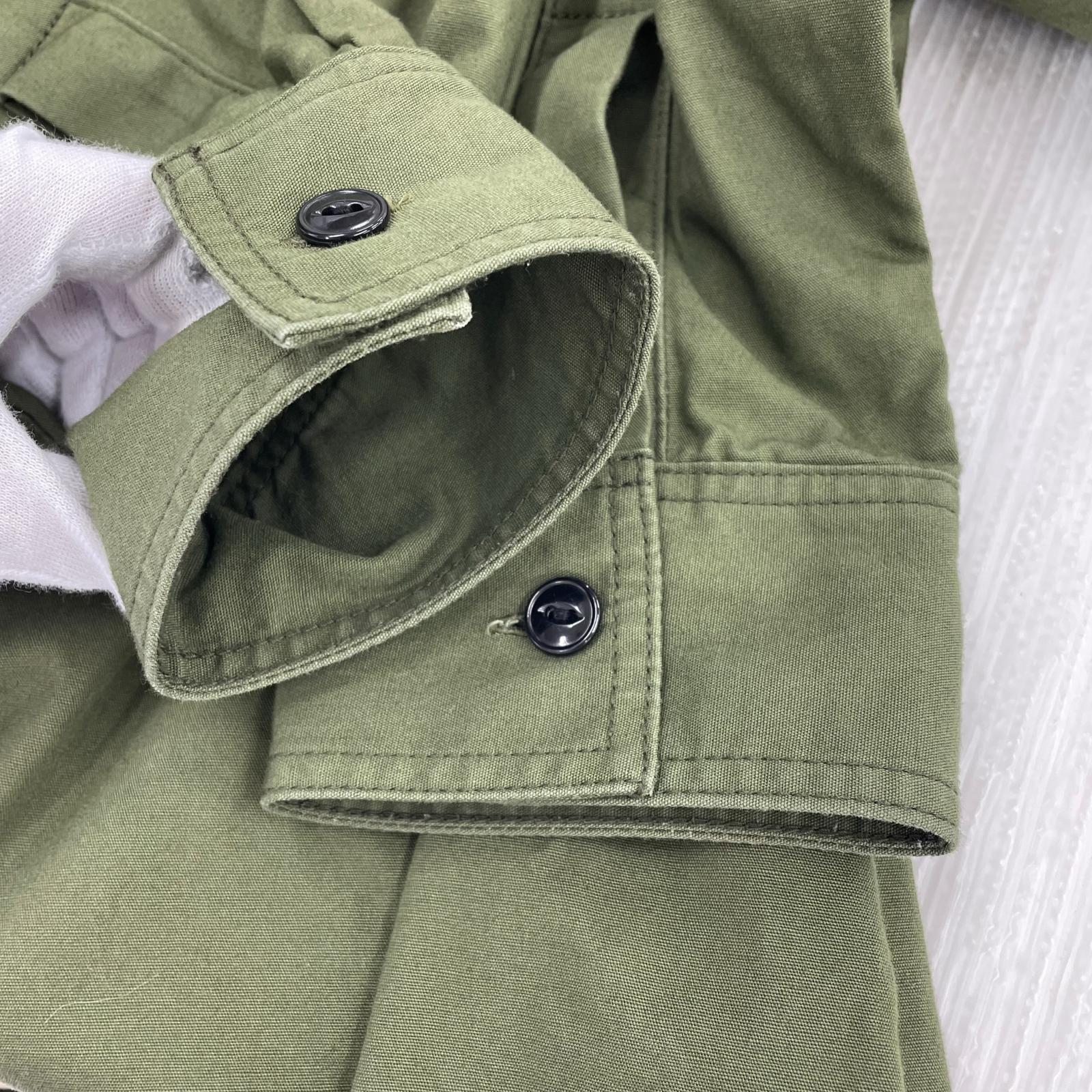 長袖シャツ Black SCANDAL Yohji Yamamoto BS ARMY POPLIN BIG SIDE P SHIRT 3 オリーブ 3