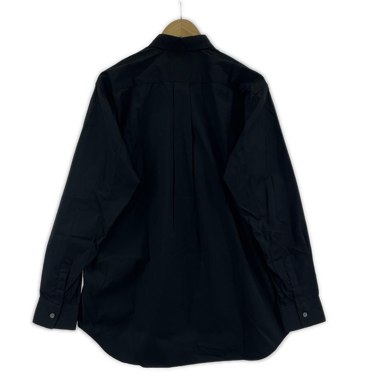 長袖シャツ COMME des GARCONS SHIRT FOREVER WIDE CLASSIC FIT SHIRT S ブラック S ブラック