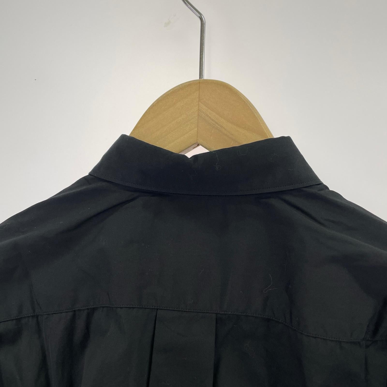 長袖シャツ COMME des GARCONS SHIRT FOREVER WIDE CLASSIC FIT SHIRT S ブラック S ブラック