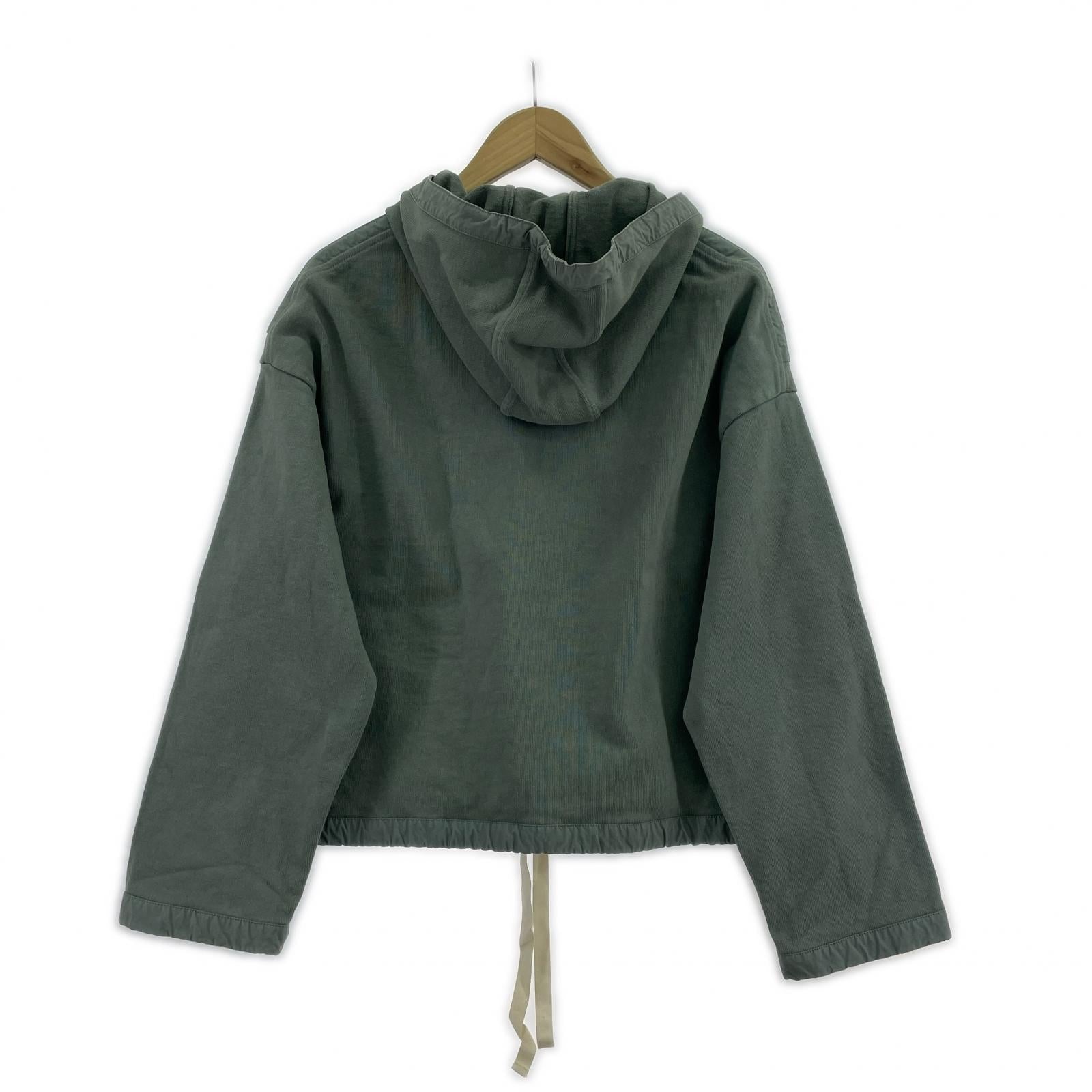 パーカー JIL SANDER+ ドローストリングスショートパーカー XS ミント