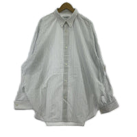 長袖シャツ HED MAYNER PAPER TOUCH STRIPE SHIRT ストライプオーバーシャツ M ストライプ M