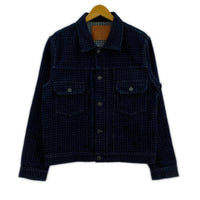 デニムジャケット SASHIKO DENIM D4549 36 ブルー