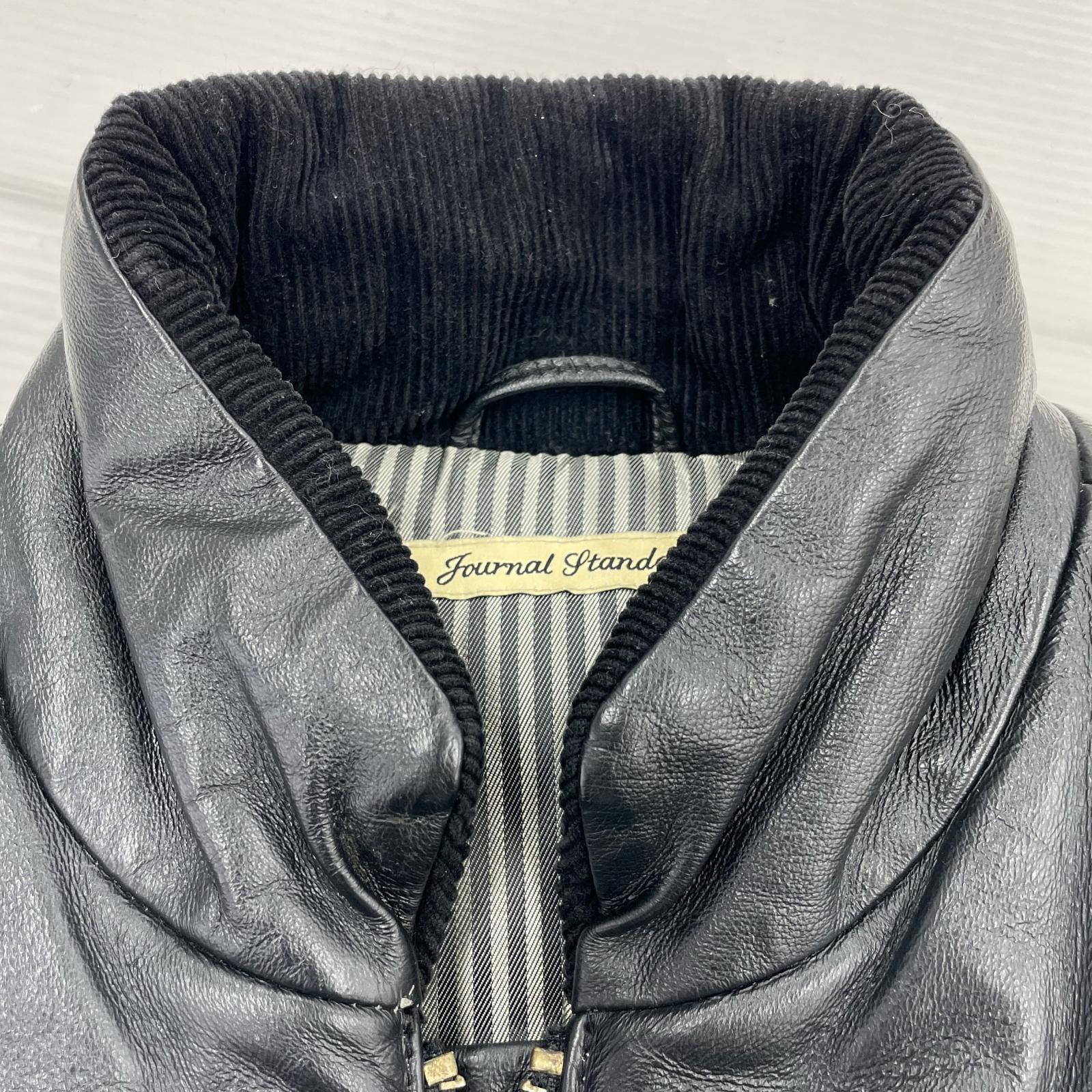 長袖シャツ レザーベスト M ブラック