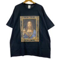 半袖Tシャツ 絵画 プリントTee ブラック