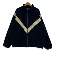 ジャケット MADE IN STANDARD ベロアトレーニングジャケット M 紺 M ネイビー