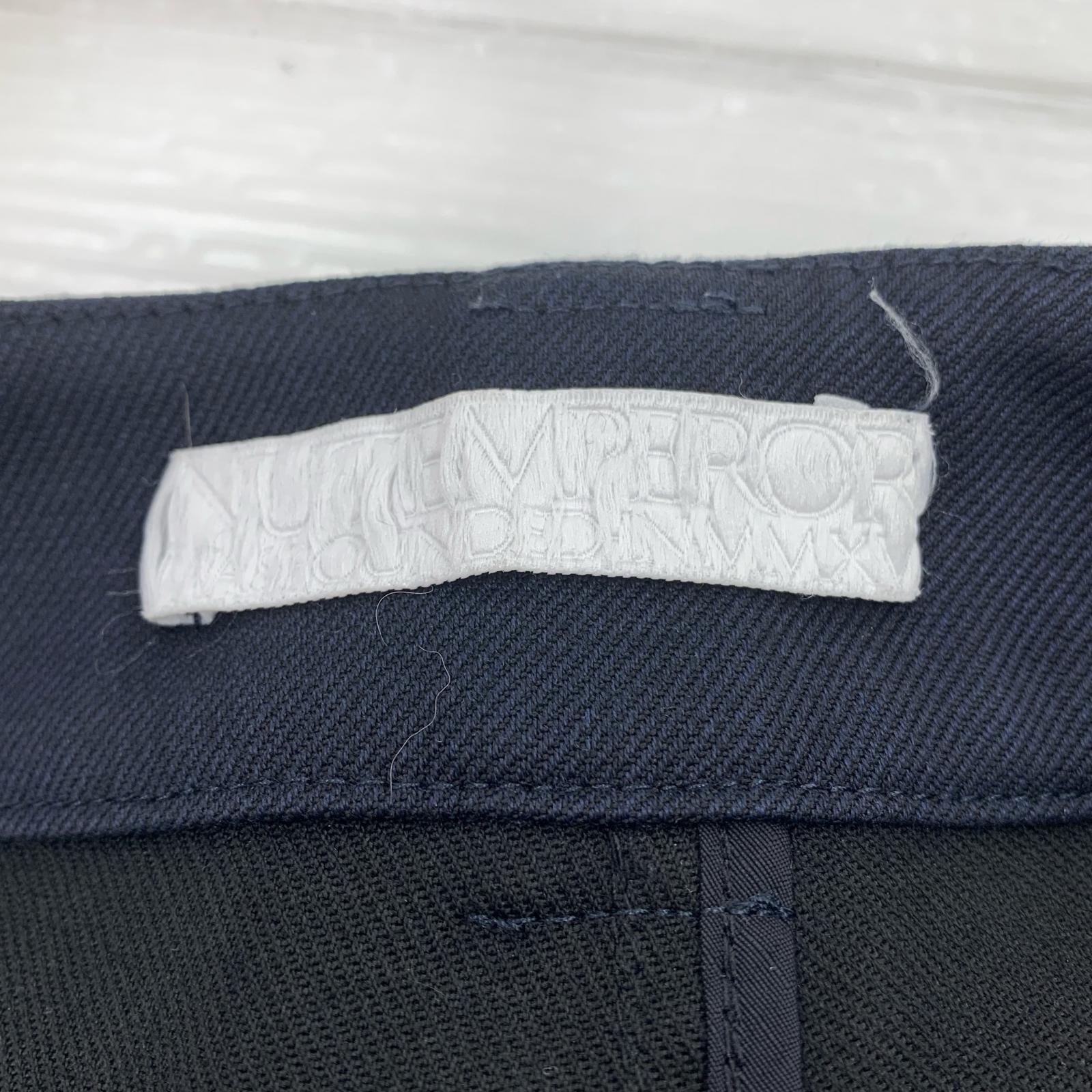 パンツ NUTEMPEROR WIDE PANTS 3 ネイビー