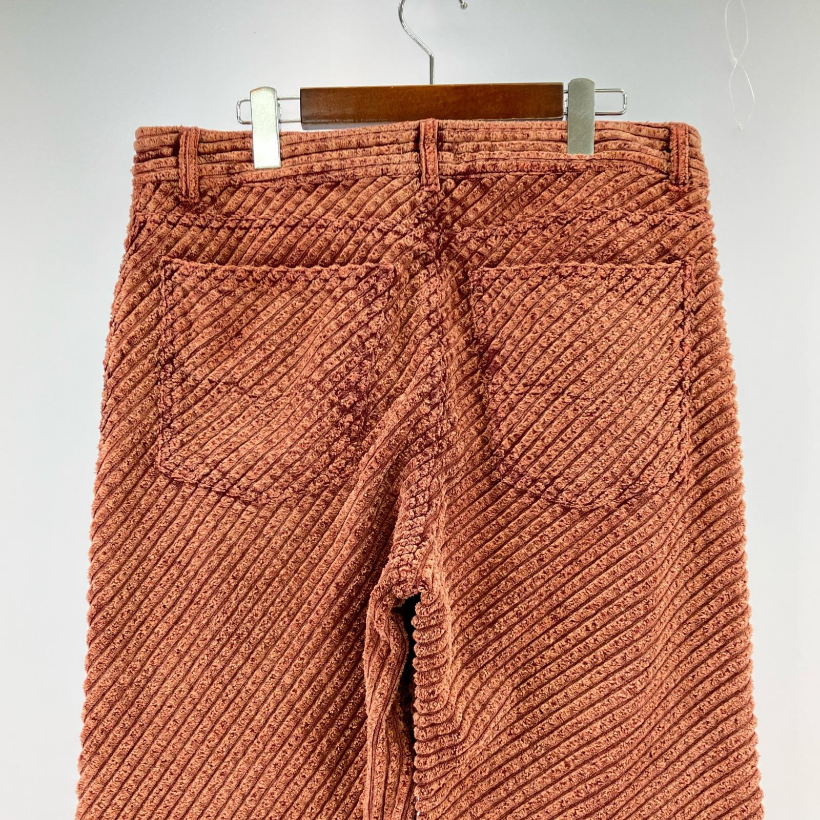 パンツ P-CORDY コーデュロイパンツ 32 レッド