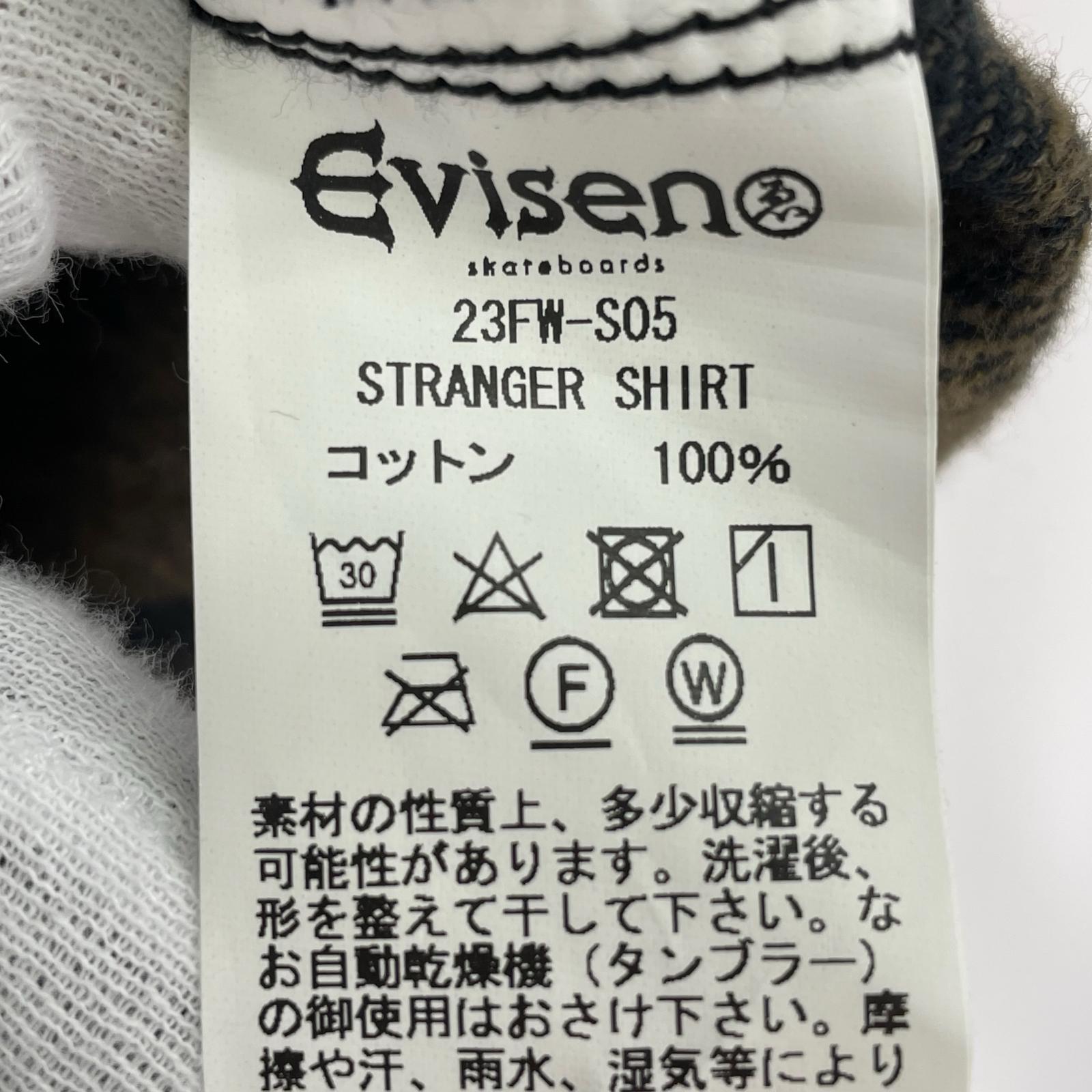 長袖シャツ ネルシャツ L カーキ