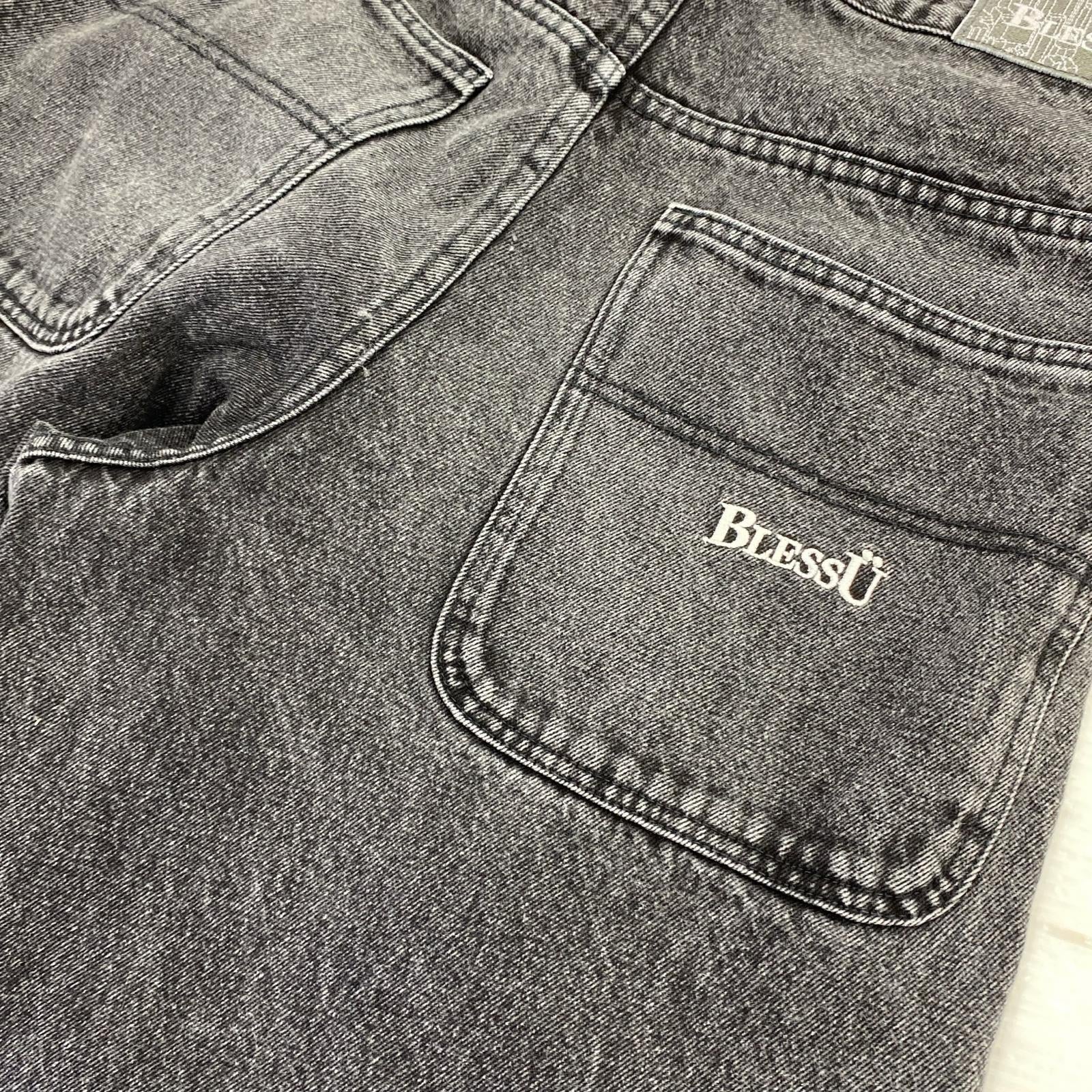 デニムパンツ blessu M ブラック