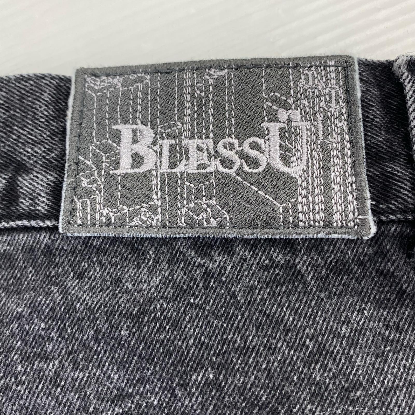 デニムパンツ blessu M ブラック