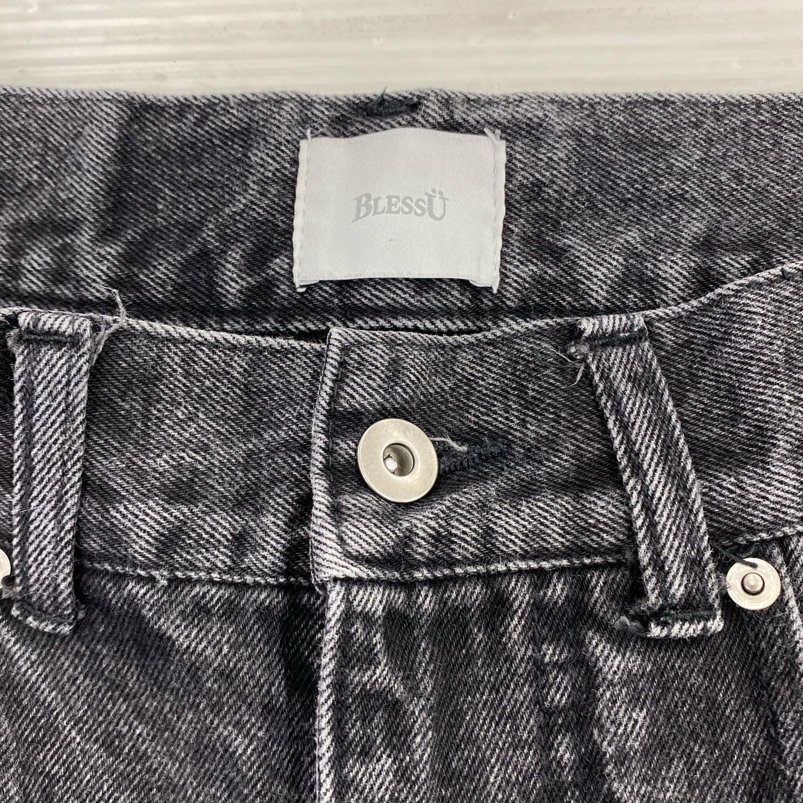 デニムパンツ blessu M ブラック