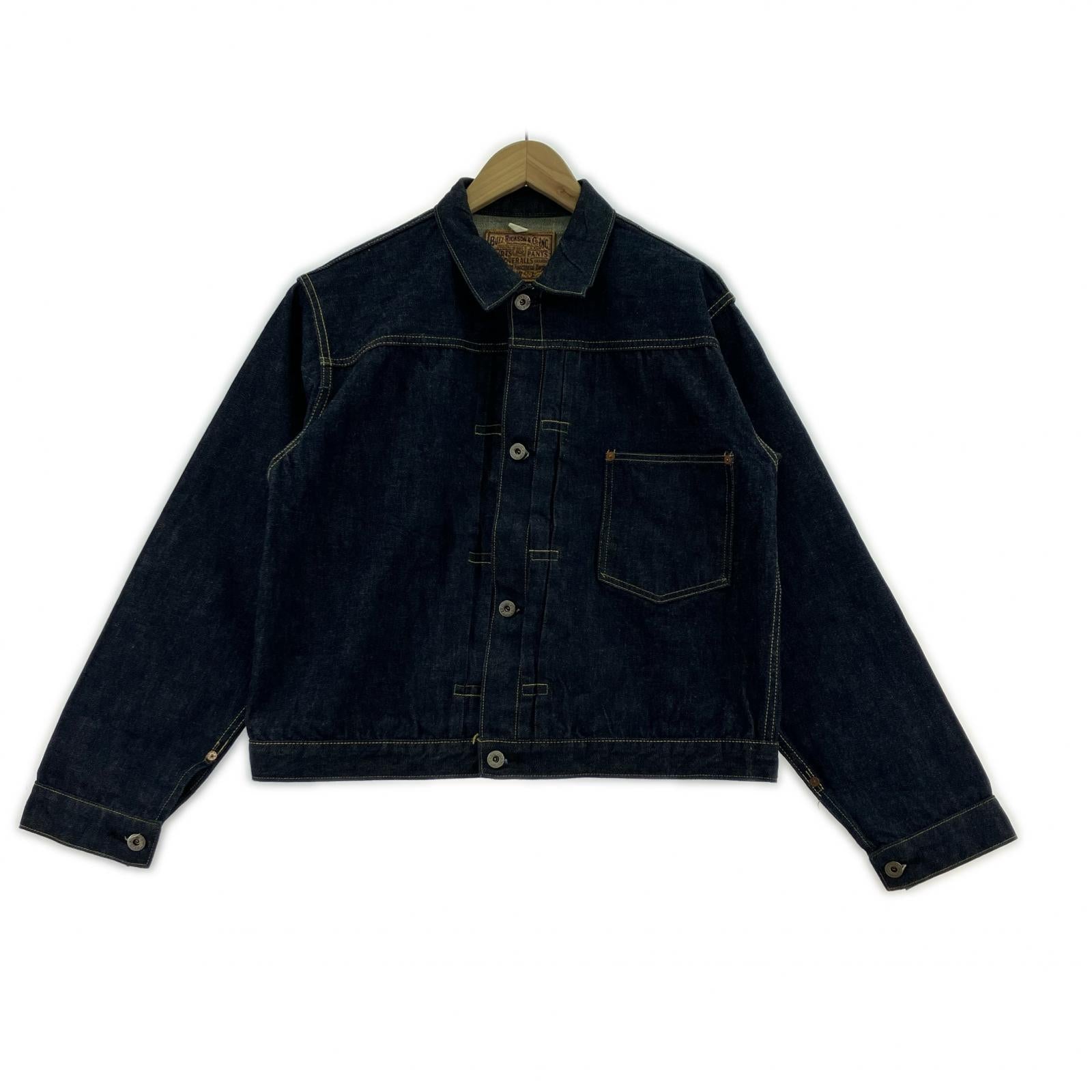 デニムジャケット BR16041/WORLD WAR II DENIM BLOUSE 42 ネイビー