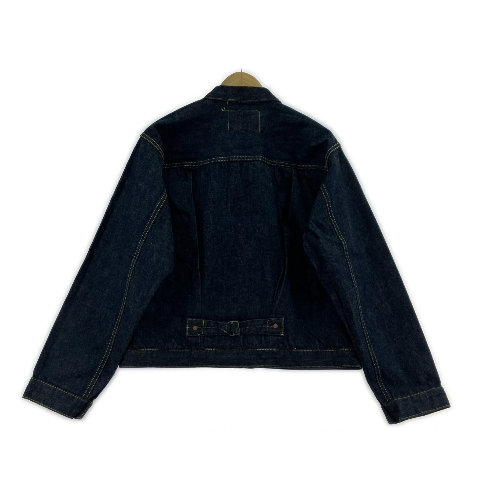 デニムジャケット BR16041/WORLD WAR II DENIM BLOUSE 42 ネイビー