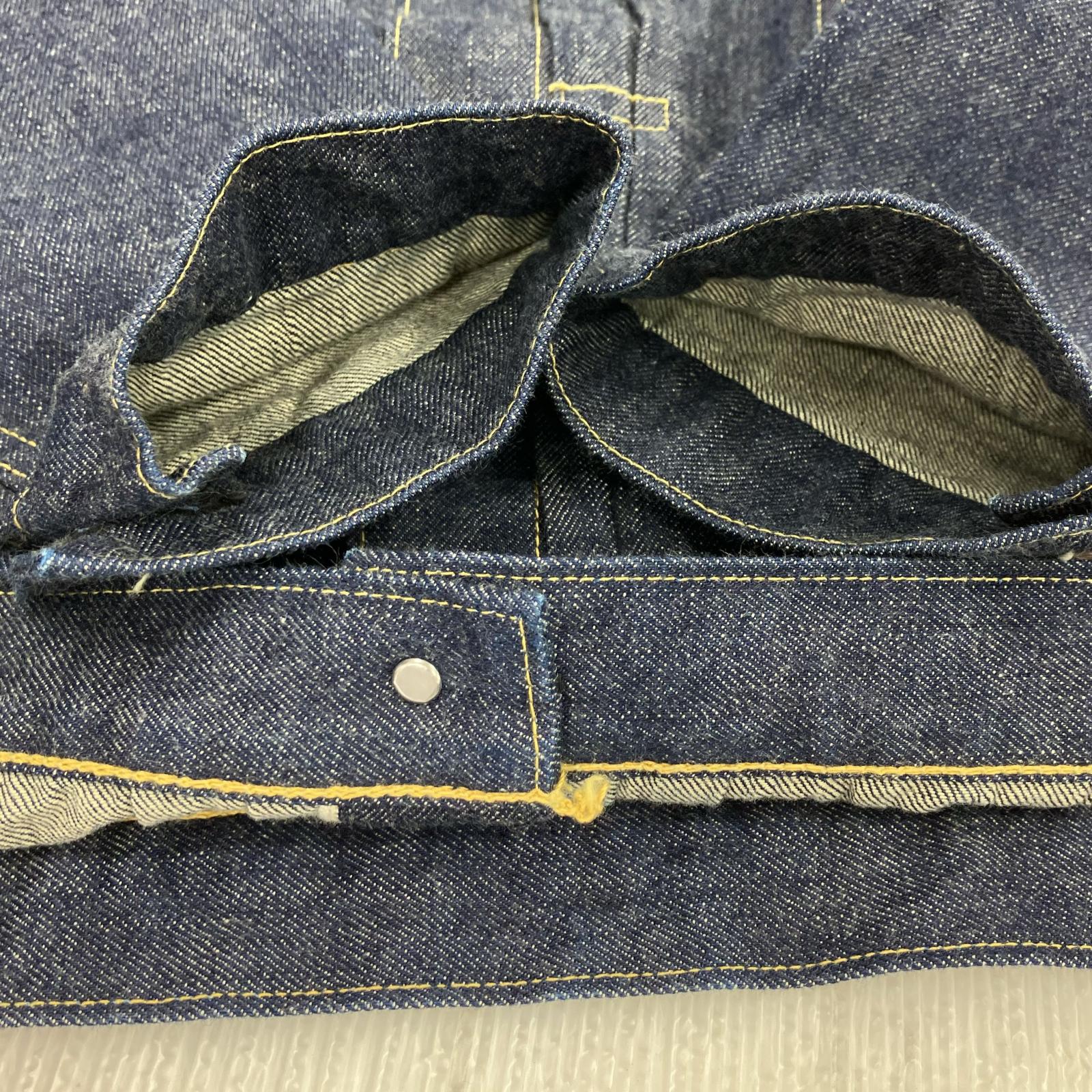 デニムジャケット BR16041/WORLD WAR II DENIM BLOUSE 42 ネイビー