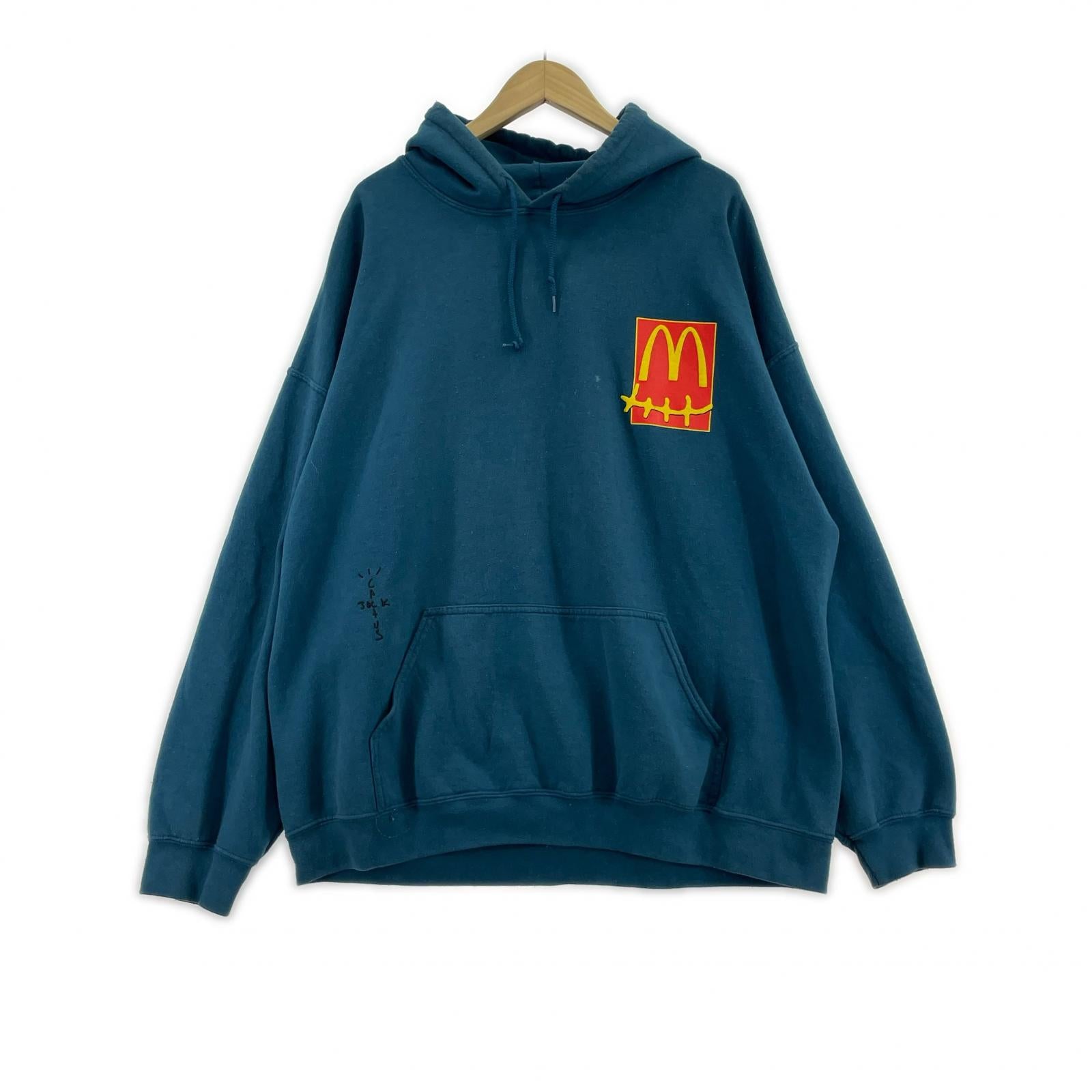 パーカー CUCTUS JACK×McDonald's パーカー XL ブルー
