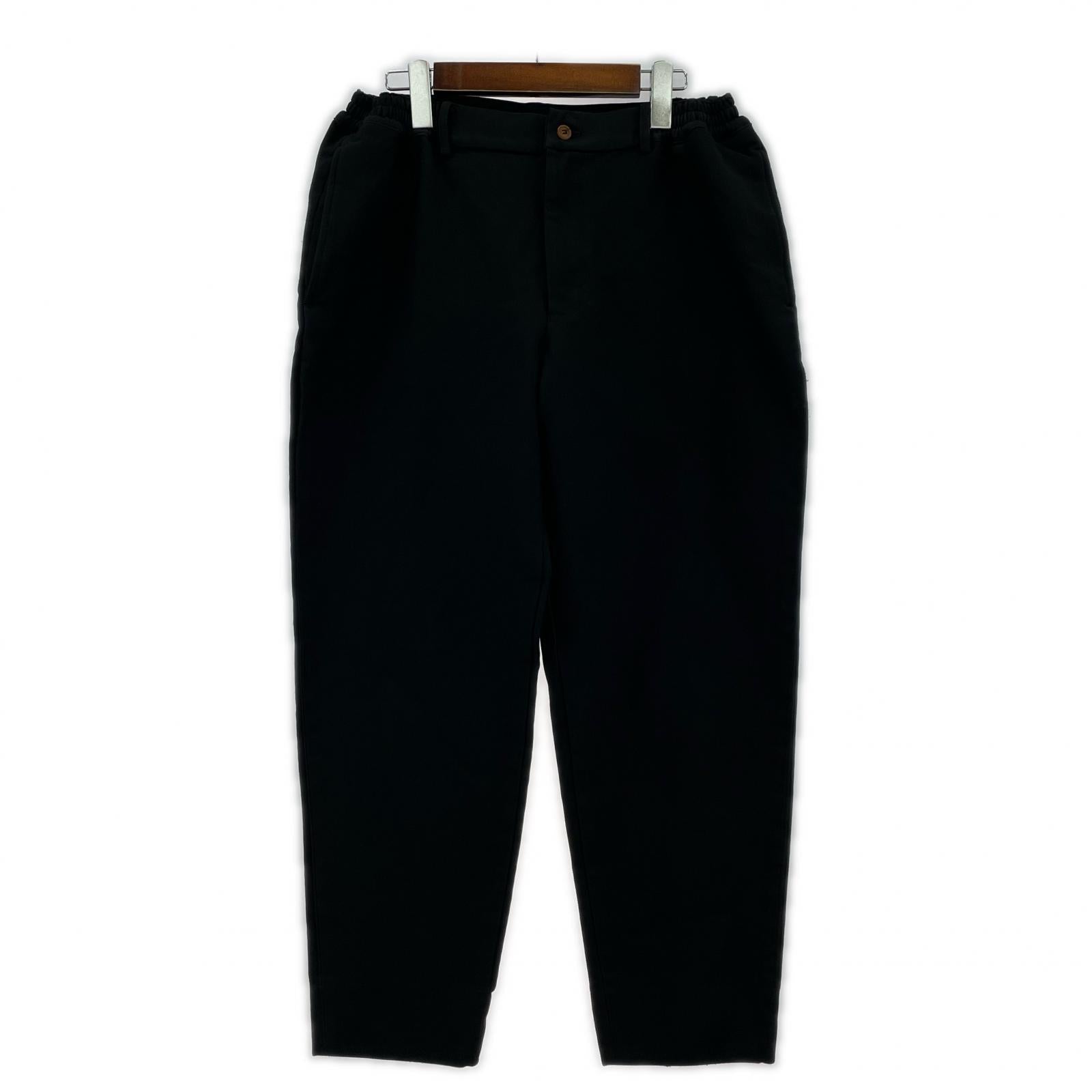 パンツ COMME des GARCONS HOMME DEUX 製品染ポリスラックス s ブラック S ブラック