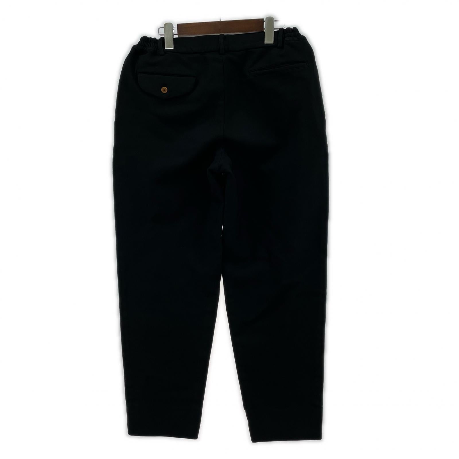 パンツ COMME des GARCONS HOMME DEUX 製品染ポリスラックス s ブラック S ブラック