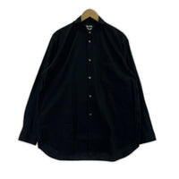 長袖シャツ BLACK COMME des GARCONS 襟デザインブロードシャツ M ブラック M ブラック
