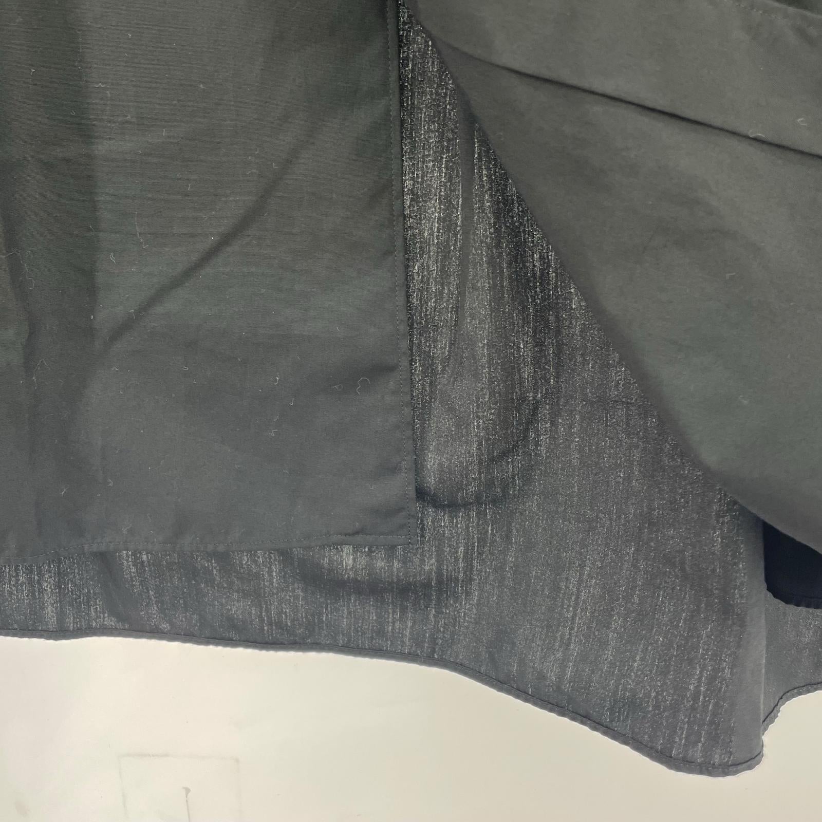 長袖シャツ BLACK COMME des GARCONS 襟デザインブロードシャツ M ブラック M ブラック