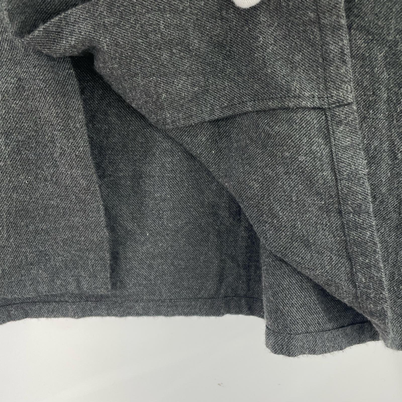 長袖シャツ UNUSED flannel shirt 2 グレー 2 グレー
